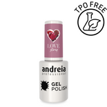 Lakier hybrydowy Andreia Professional Gel Polish 306 rozbielony róż 10,5 ml