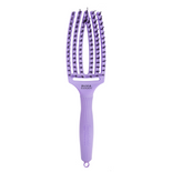 Szczotka Olivia Garden FingerBrush Combo Medium Lavender do rozczesywania włosów lawenda