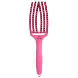 Szczotka Olivia Garden Fingerbrush Care Ionic Pink Ink do rozczesywania włosów różowa