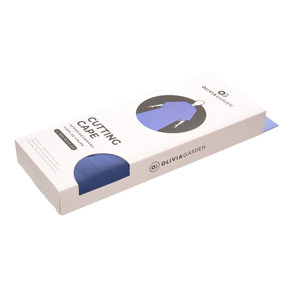 Peleryna Olivia Garden Cutting Cape niebieska