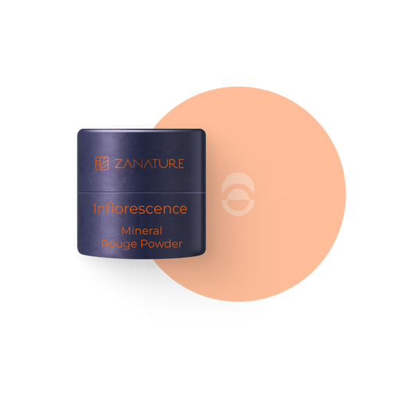 Róż do twarzy Zanature Inflorescence Mineral Rouge Powder Marigold 3 g