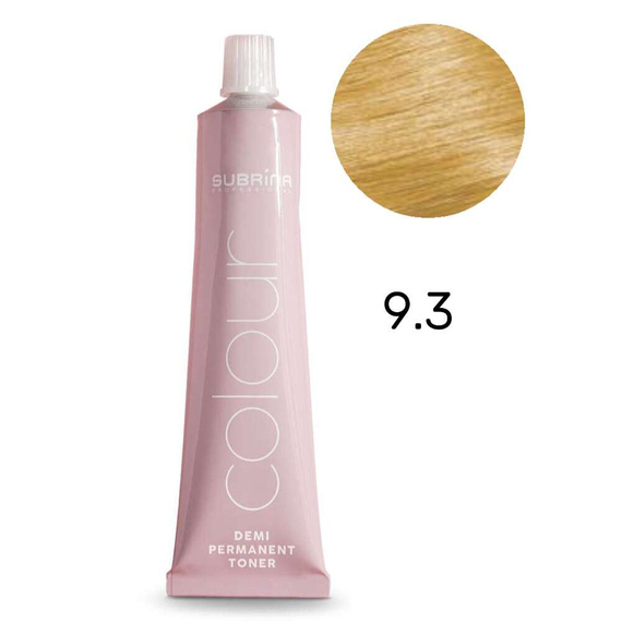 Farba Subrina Demi Permanent Colour 9.3 złoty bardzo jasny blond 60 ml