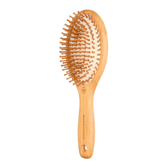 Szczotka Olivia Garden Bamboo Touch Detangle Massage do masażu skóry głowy średnia