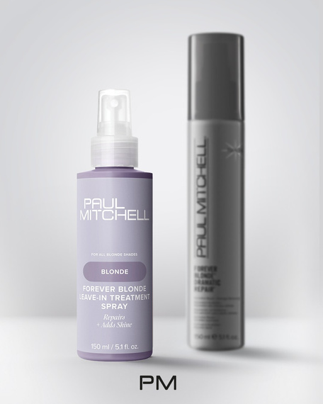 Spray Paul Mitchell Forever Blonde Leave-in intensywnie odbudowujący do włosów blond i farbowanych bez spłukiwania 150 ml