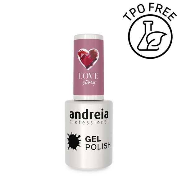Lakier hybrydowy Andreia Professional Gel Polish 306 rozbielony róż 10,5 ml
