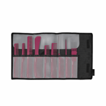 Zestaw grzebieni Jaguar A-Line Berry 9 sztuk