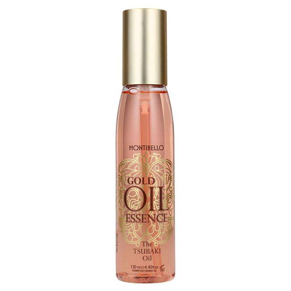 Gold Oil Essence The Tsubaki Oil olejek przeciw starzeniu się włosów 130 ml Montibello