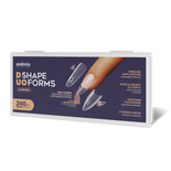 Szablon Andreia Professional Duo Shape Forms Almond do stylizacji paznokci 240 sztuk