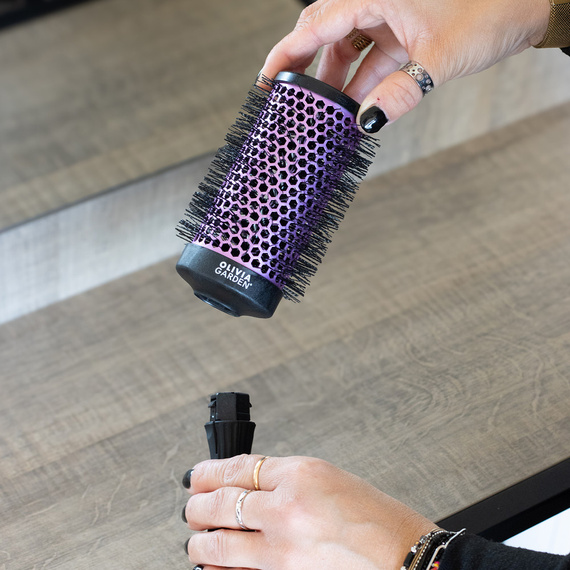 Zestaw szczotek Olivia Garden MultiBrush 55 mm 4 sztuki + uchwyt