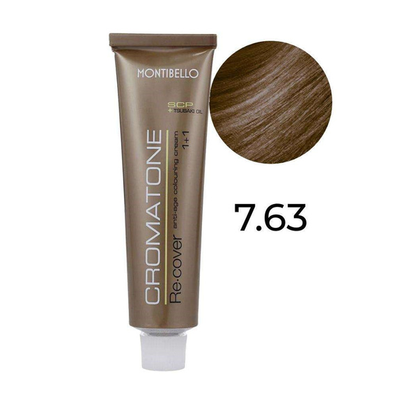 Farba Montibello Cromatone Re-Cover 7.63 miodowy kasztanowy blond 60 ml