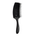 Szczotka Olivia Garden FingerBrush Care Mini Black do rozczesywania włosów czarna