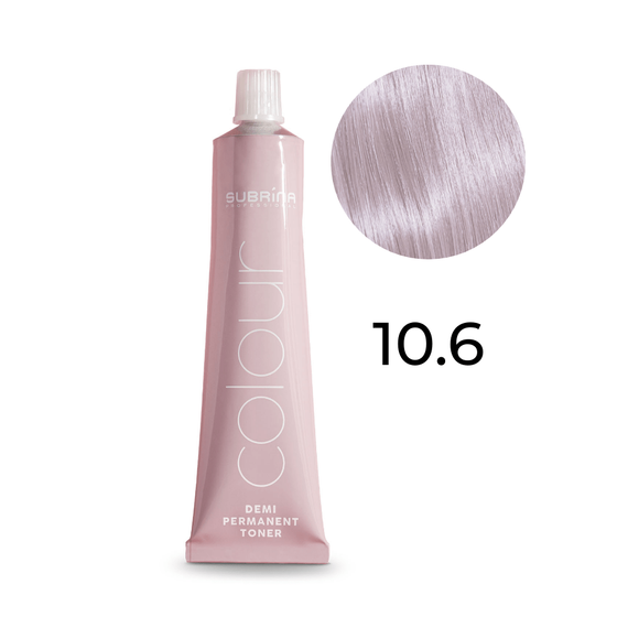 Farba Subrina Demi Permanent Colour 10.6 fioletowy rozświetlony jasny blond 60 ml