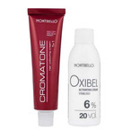 Zestaw Farba Montibello Cromatone 60 ml + Oksdant aktywator Oxibel 60 ml
