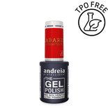 Lakier hybrydowy Andreia Professional The Gel Polish CC1 z mocną pigmentacją czerwień kabaretowa 10,5 ml