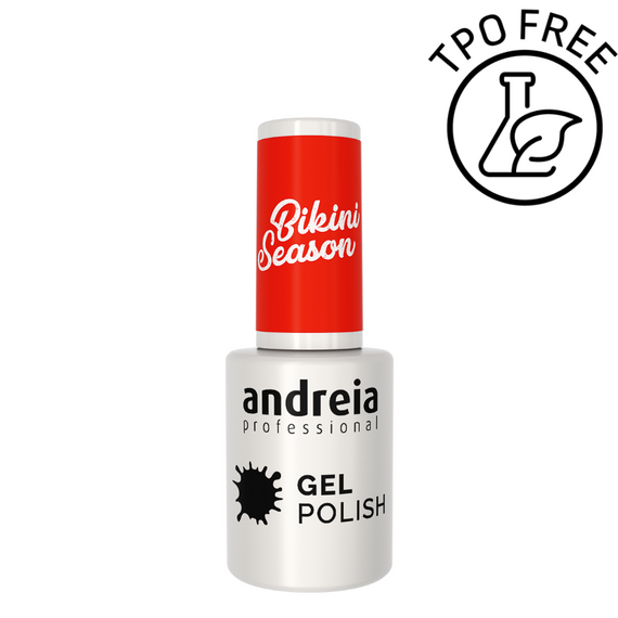 Lakier hybrydowy Andreia Professional Gel Polish BK2 neonowy, czerwonopomarańczowy 10,5 ml