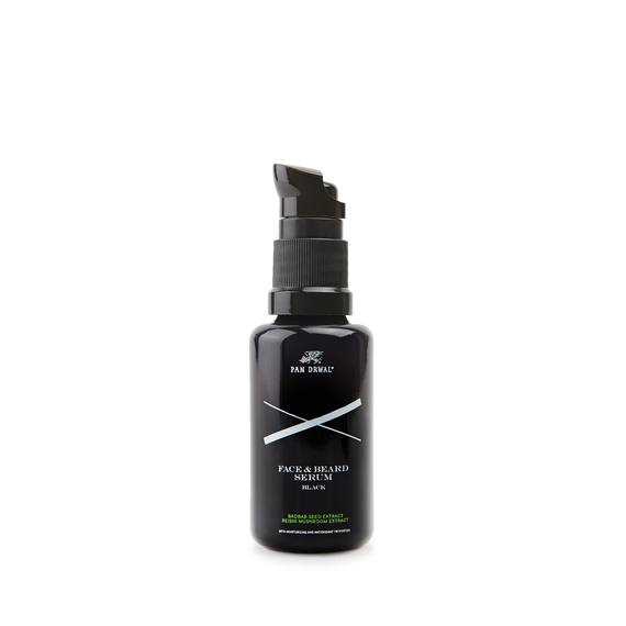 Serum Pan Drwal Black nawilżające do twarzy i brody 30 ml