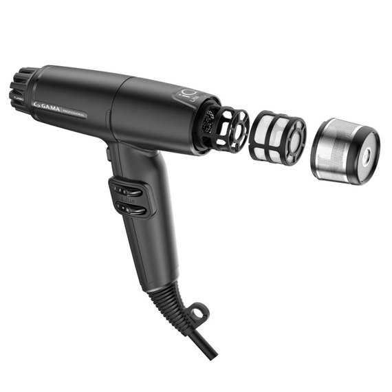 Suszarka GA.MA IQ Lite Max z technologią Oxy Active czarna 1700 W