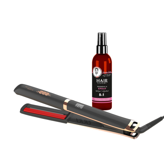 Prostownica z podczerwienią Fale Loki Koki Pro Infra Premium Line + Spray 8w1 Gratis