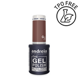 Lakier hybrydowy Andreia Professional The Gel Polish G35 z mocną pigmentacją jasny chłodny brąz 10,5 ml