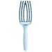 Szczotka Olivia Garden FingerBrush LOVE Pastel Blue Combo Medium do rozczesywania i wygładzania włosów niebieska