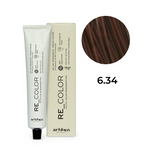 Farba Artego Re Color permanentna bez amoniaku 6.34 ciemny złoty miedziany blond 100 ml