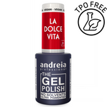 Lakier hybrydowy Andreia Professional The Gel Polish DV3 z mocną pigmentacją krwista czerwień 10,5 ml