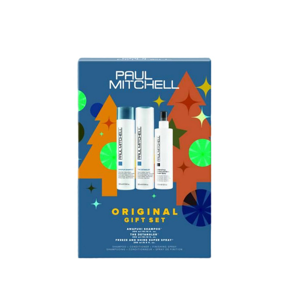 Zestaw Paul Mitchell ORIGINAL szampon 300ml + odżywka 300ml + spray 250ml