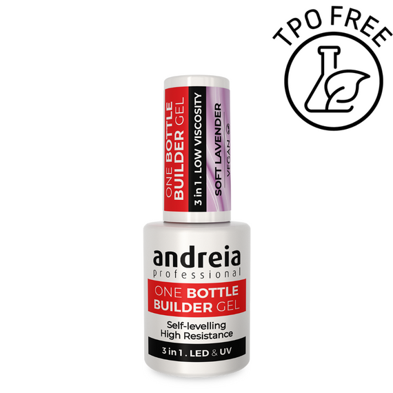 Żel budujący Andreia Professional 3 w 1 Soft Lavender samopoziomujący w butelce 14 ml