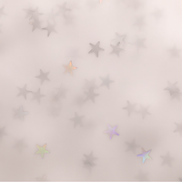 Lakier hybrydowy LS2 mlecznobiały z holograficznymi gwiazdami 10,5 ml