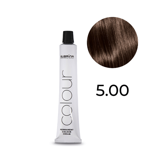 Farba Subrina Permanent Colour 5.00 jasny brąz 100 ml