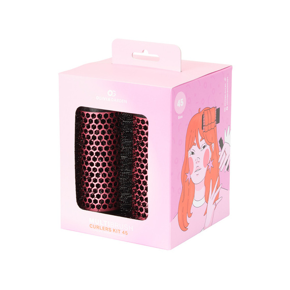 Zestaw szczotek Olivia Garden MultiBrush 45 mm 4 sztuki + uchwyt