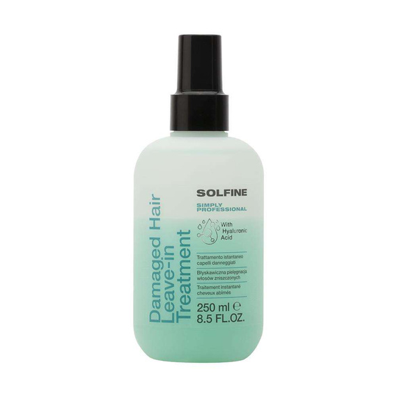 Odżywka bez spłukiwania do włosów zniszczonych Solfine Care Damaged Hair Treatment 250 ml
