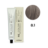 Farba Artego Re Color permanentna bez amoniaku 8.1 jasny popielaty blond 100 ml