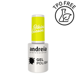 Lakier hybrydowy Andreia Professional Gel Polish BK6 neonowy żółty 10,5 ml