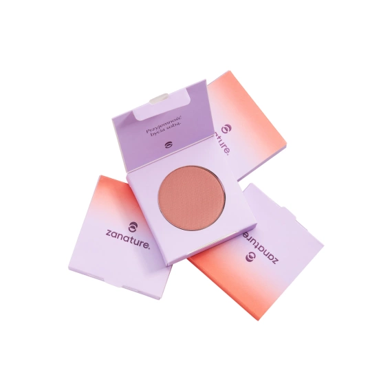 Róż prasowany do twarzy Zanature Blush Definition Envy 3 g
