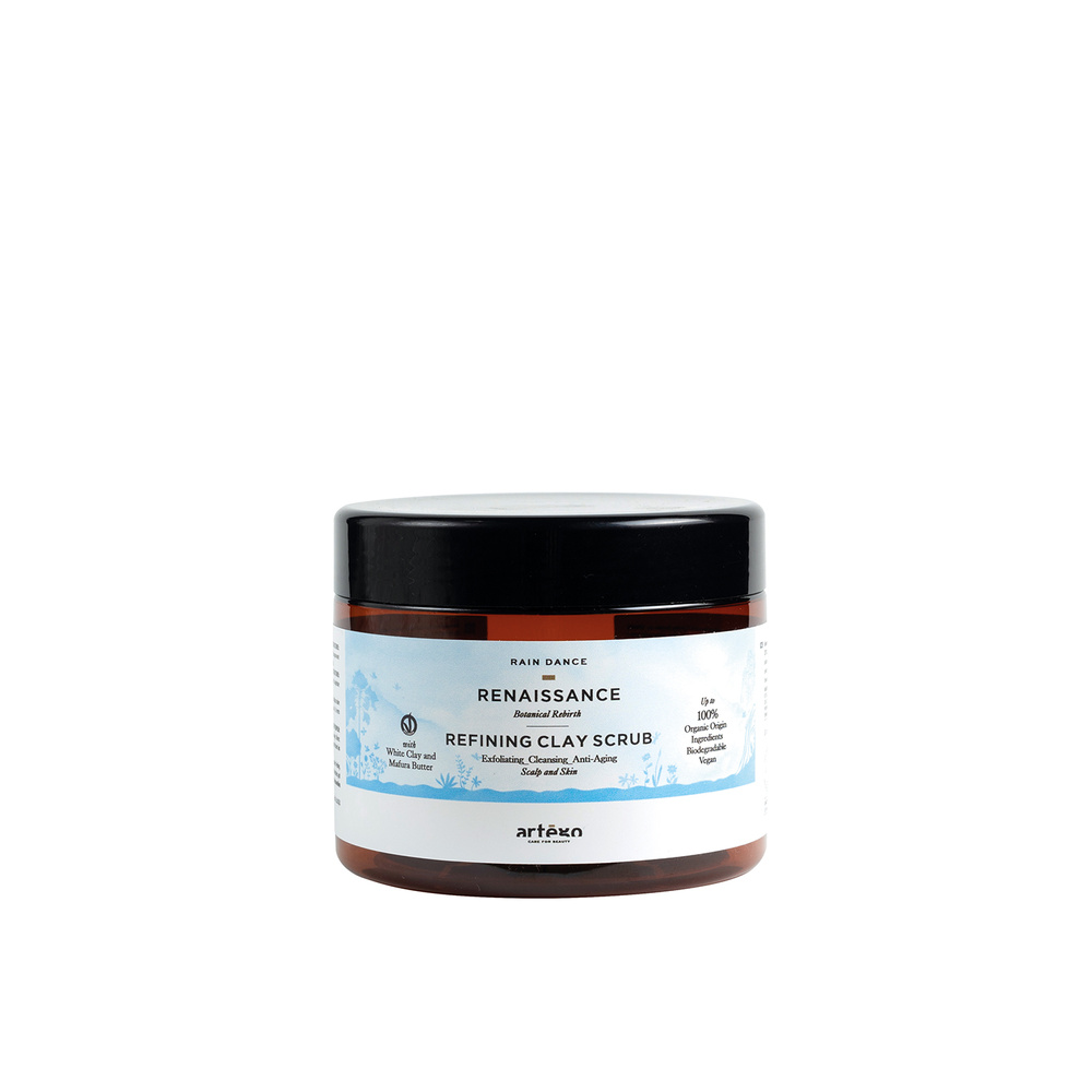 Artego Peeling Artego Rain Dance Renaissance Refining Clay Scrub oczyszczający i regenerujący do skóry głowy 500 ml — Składniki i ocena