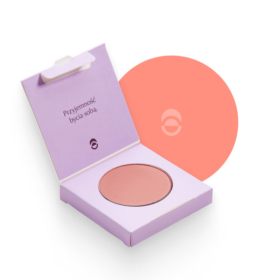 Róż prasowany do twarzy Zanature Blush Definition Excitement 3 g
