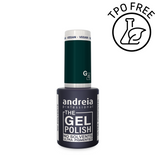 Lakier hybrydowy Andreia Professional The Gel Polish G45 z mocną pigmentacją leśna zieleń 10,5 ml
