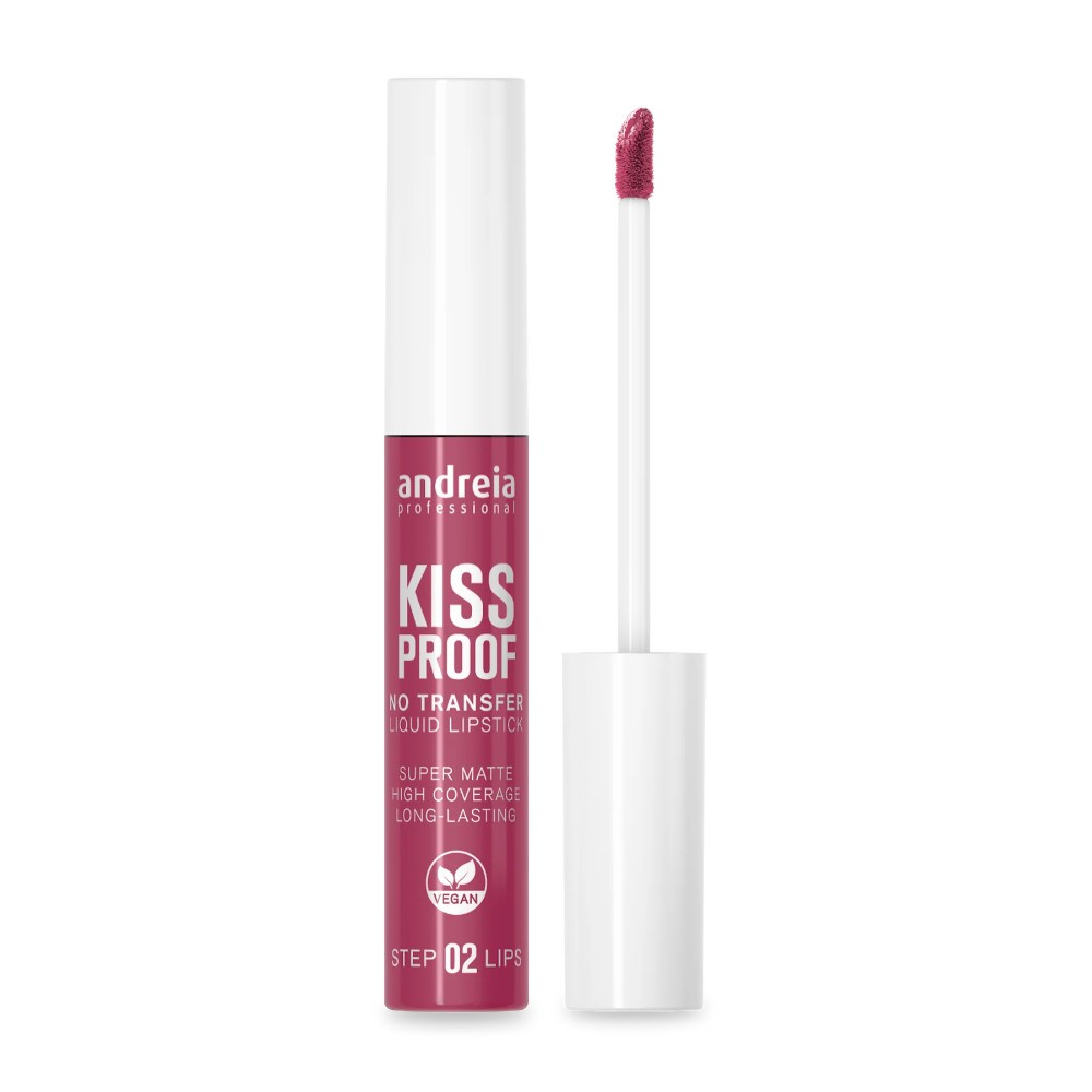 Andreia Professional Pomadka Andreia Professional Kissproof 08 Camelia matowa o pełnym kryciu w płynie 8 ml — Inhaltsstoffe i ocena