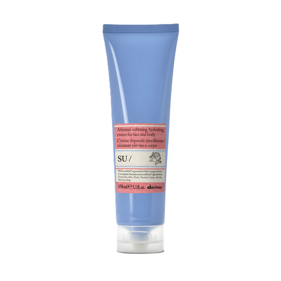 Żel Davines SU Aftersun o działaniu kojącym do twarzy i ciała po opalaniu 150 ml