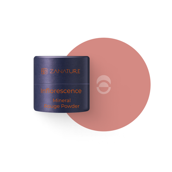 Róż do twarzy Zanature Inflorescence Mineral Rouge Powder Rose 3 g