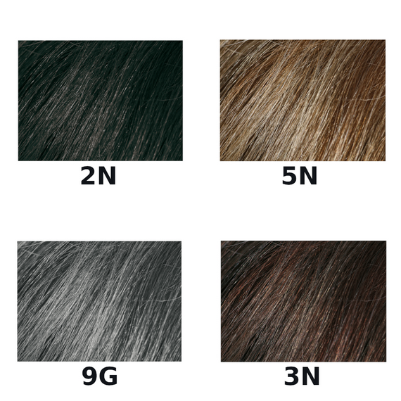 Beardburys Color Shampoo 9G szampon koloryzujący do włosów szary 30 ml + aktywator 45 ml