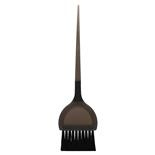 Pędzelek do farbowania szeroki czarny Comair