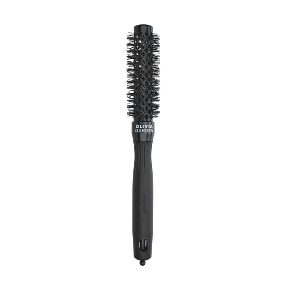 Szczotka Olivia Garden Expert Blowout Shine do modelowania i suszenia włosów czarna 20 mm