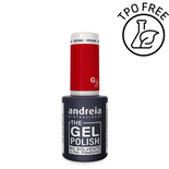 Lakier hybrydowy Andreia Professional The Gel Polish G20 z mocną pigmentacją krwista czerwień 10,5 ml