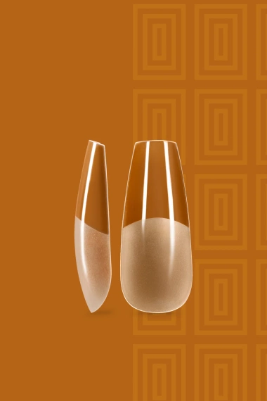 Profilowane tipsy Andreia Professional Pro Extend średniej długości w kształcie baleriny 600 sztuk