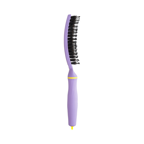Szczotka Olivia Garden FingerBrush Combo Medium Inner Child Snuggle Purple do rozczesywania i wygładzania włosów