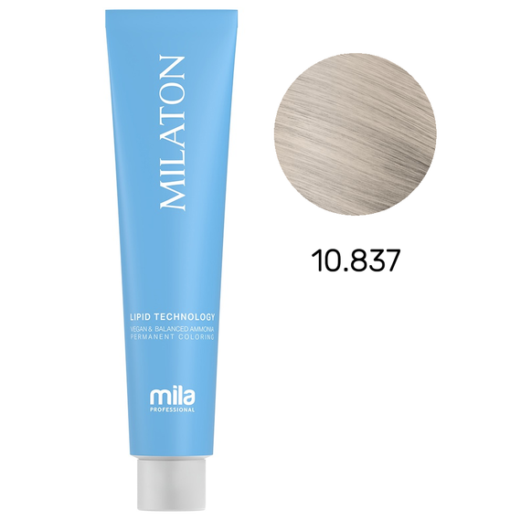 Farba Mila Milaton Classic 10.837 perłowy złoty opalizujący platynowy blond 100 ml