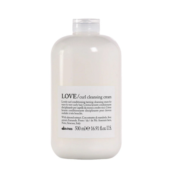 Krem Davines Essential Haircare LOVE CURL oczyszczający do włosów falowanych i kręconych 500 ml