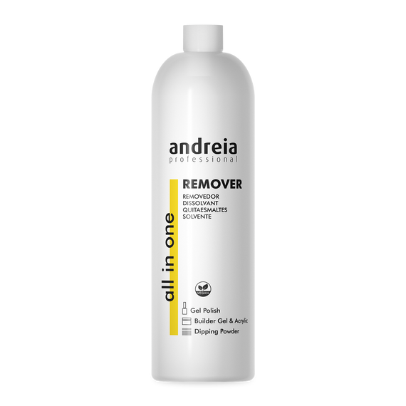 Zmywacz do lakieru hybrydowego Andreia Professional All in One Remover 1000 ml